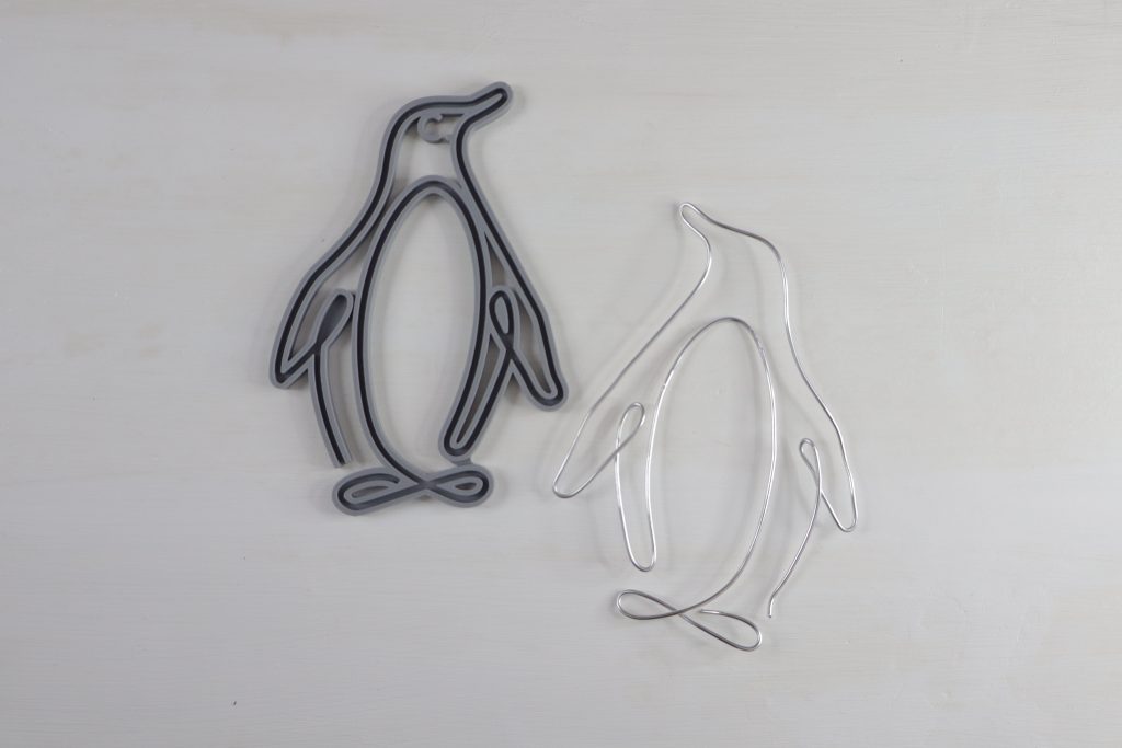 Telaio FiloForma pinguino per modellare filo di alluminio &ndash; Brevetto originale