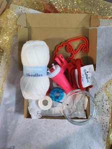 Tricotin kit tina the knitting doll