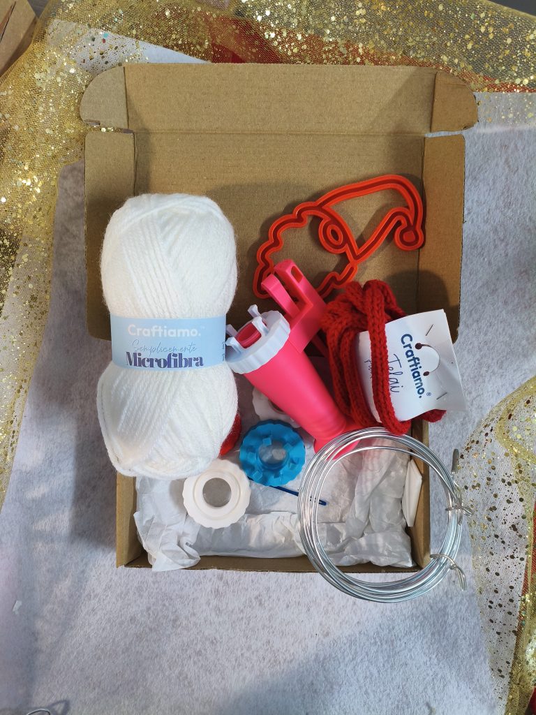 Tricotin kit tina the knitting doll