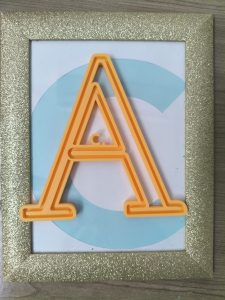 Telaio Lettera Decor