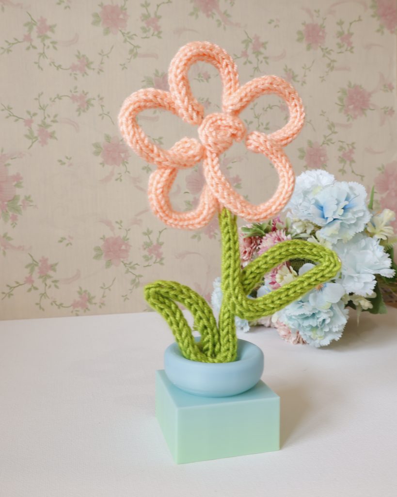 Margherita a Tricotin con Telaio FiloForma by Craftiamo