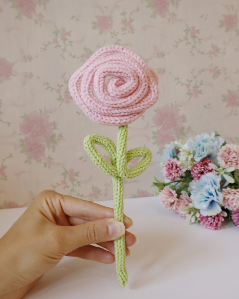 Garofano a Tricotin con Telaio FiloForma by Craftiamo